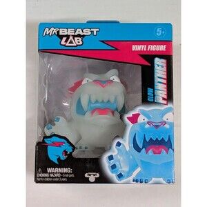 Mr. Beast Lab Glow Panther Vinyl Figure NIB